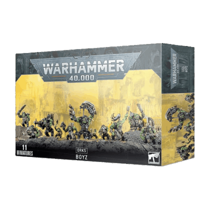 Pack de miniaturas "Warhammer 40000: Orks: Boyz"