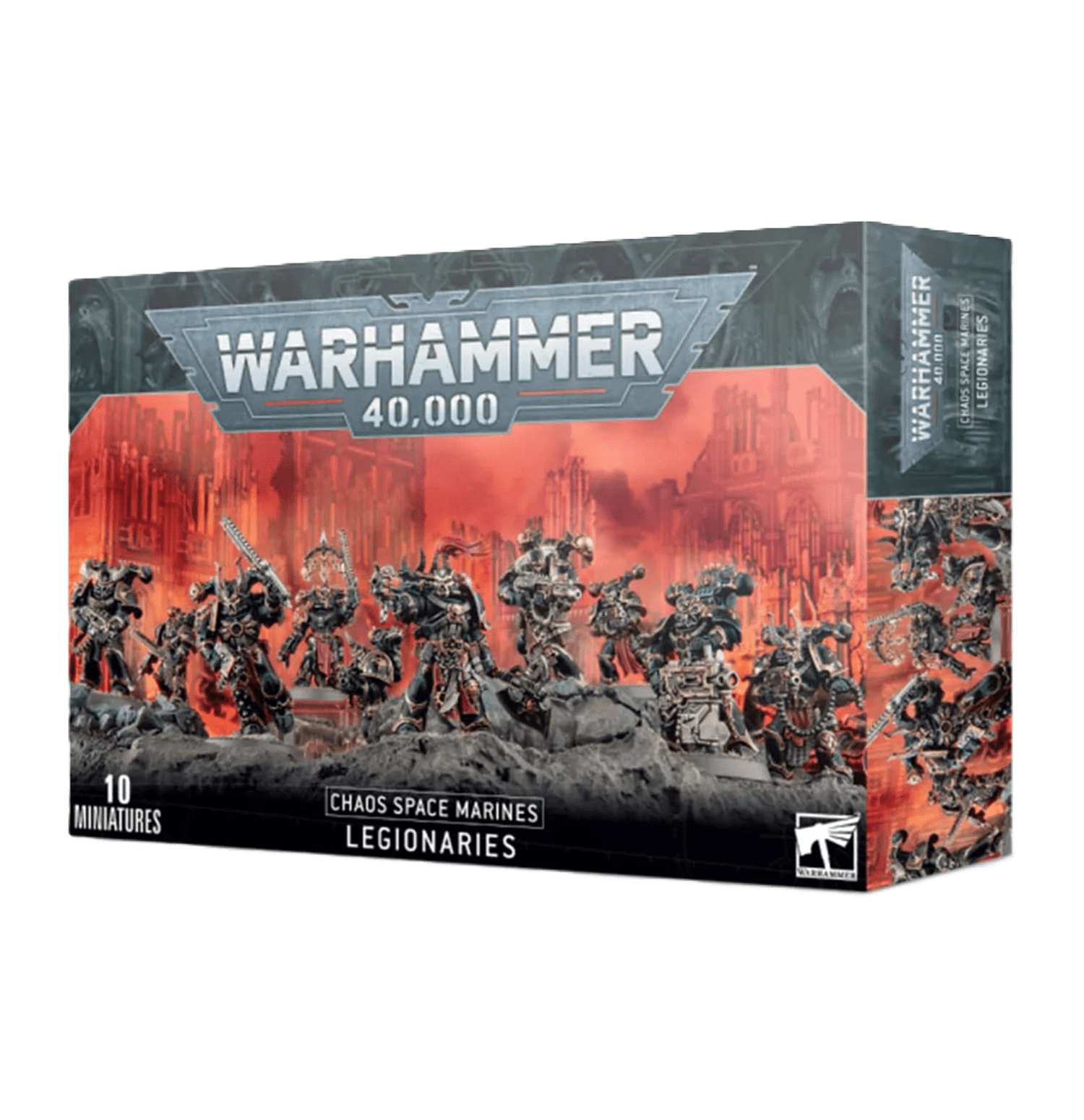 Pack de miniaturas "Warhammer 40000: Chaos Space Marines: Legionaries"