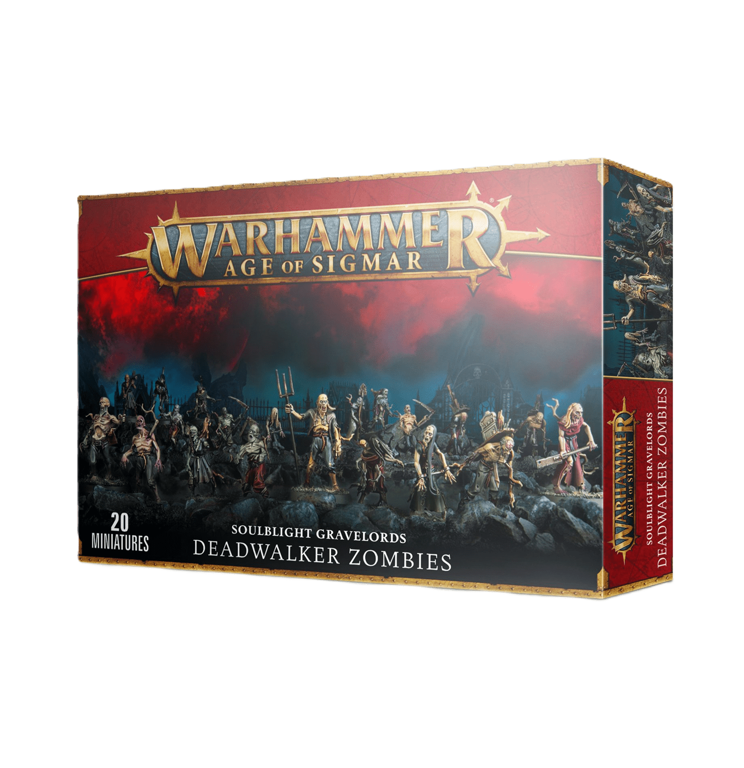 Pack de figuras "Age of Sigmar: Soulblight Gravelords: Deadwalker Zombies"
