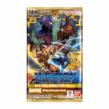 Sobre de cartas "Digimon CG: Special Booster Version 2.0 (BT18-19) - Booster"