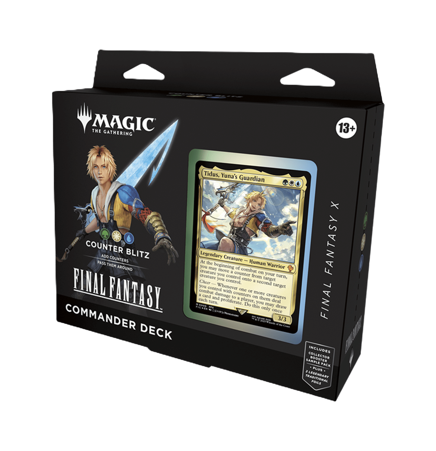 Mazo de cartas "MTG Magic: Universes Beyond: Final Fantasy – Commander Deck - Counter Blitz"