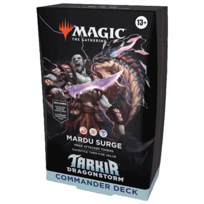 Mazo de cartas para Commander "MTG Magic: Tarkir Dragonstorm – Commander Deck: Mardu Surge"