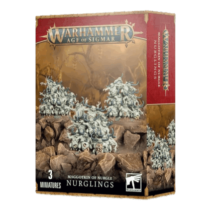 Caja de miniaturas "Age of Sigmar: Maggotkin Of Nurgle: Nurglings"