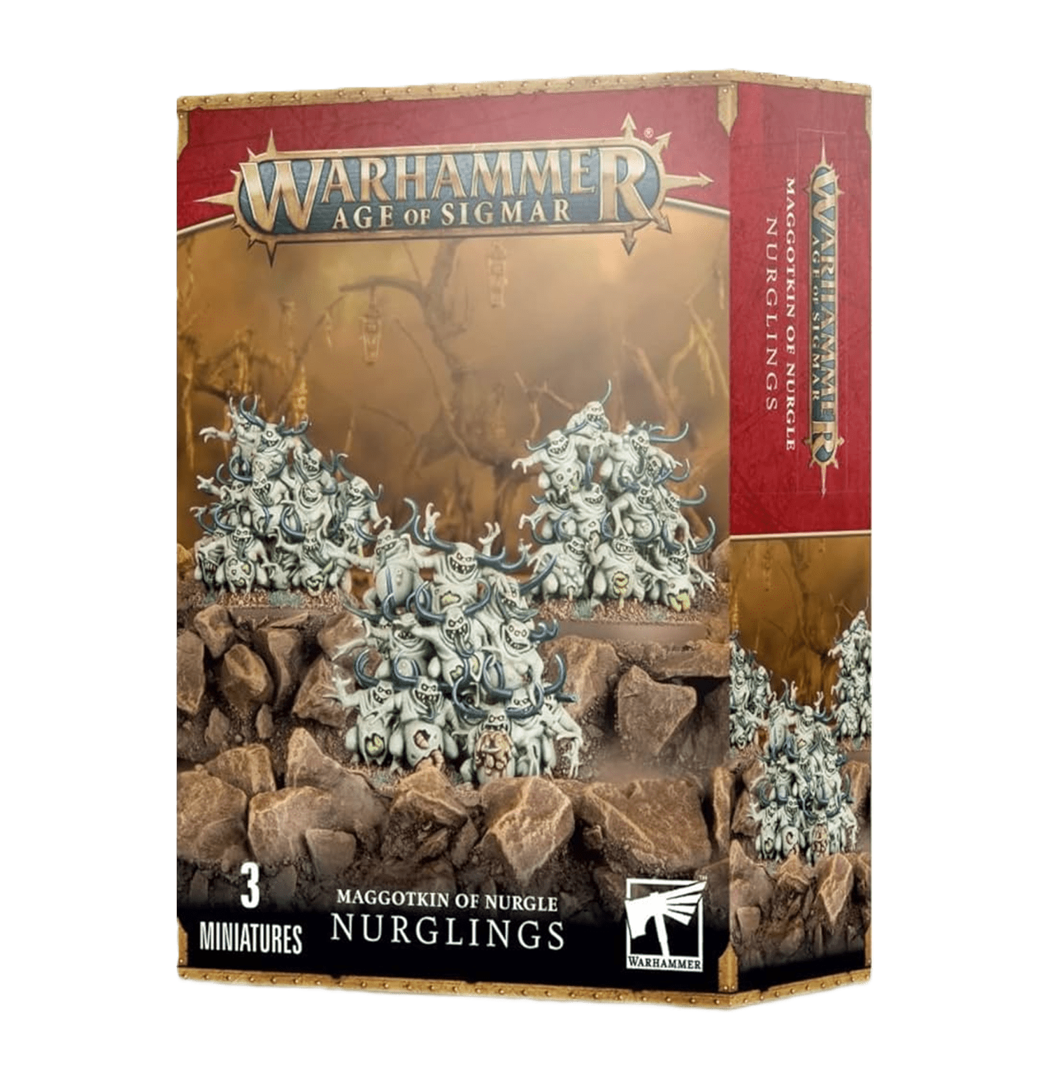 Caja de miniaturas "Age of Sigmar: Maggotkin Of Nurgle: Nurglings"