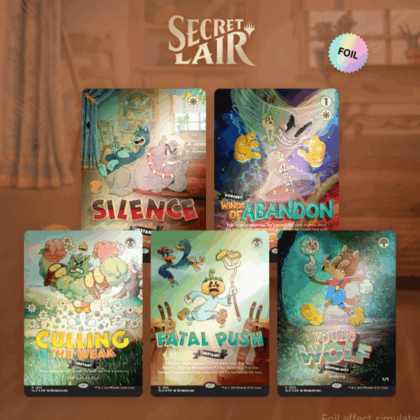 Pack de cartas "MTG Magic: Secret Lair Drop Series - Twisted Toons - Rainbow Foil Edition"