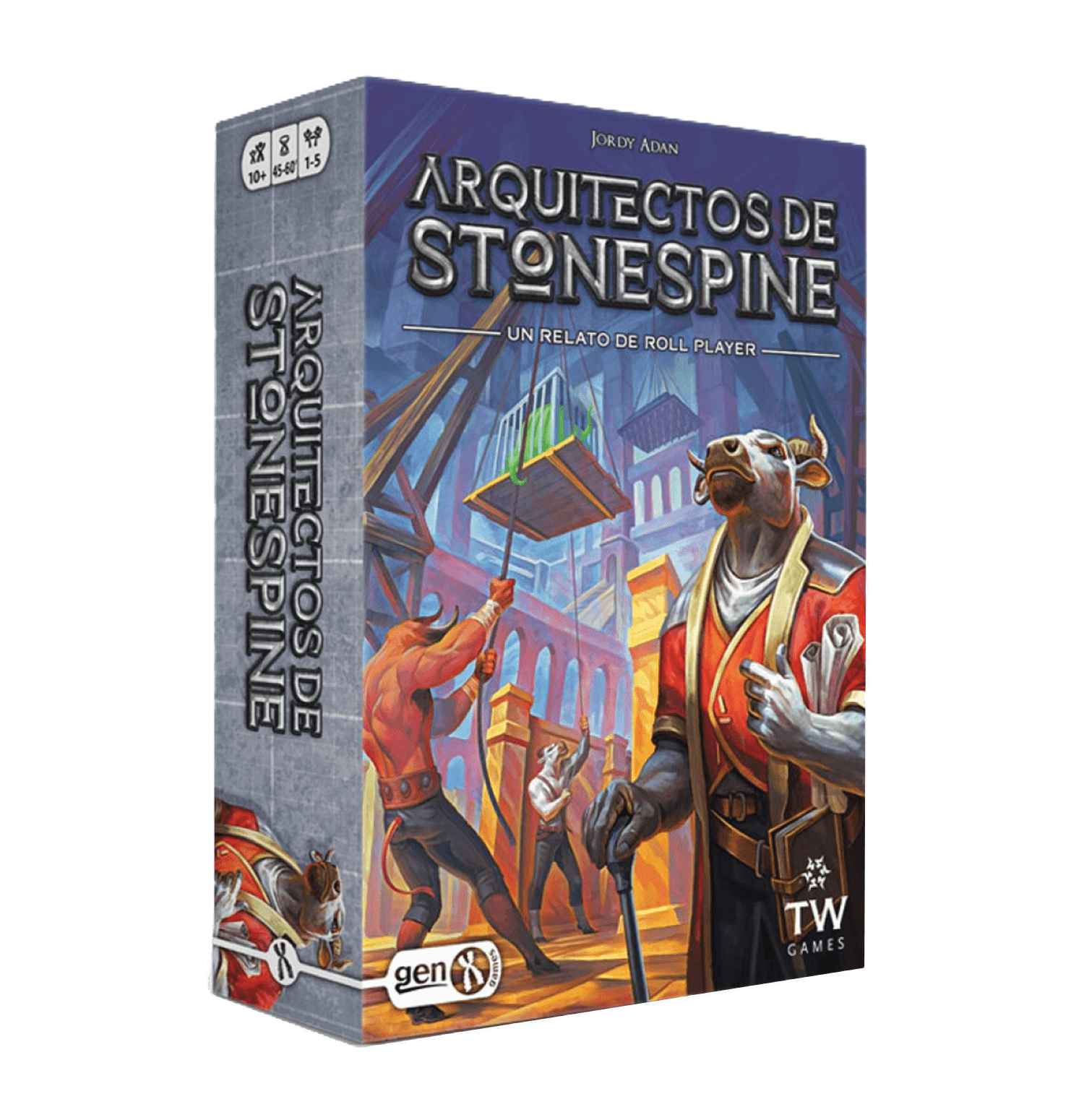 Juego de mesa "Arquitectos de Stonespine"