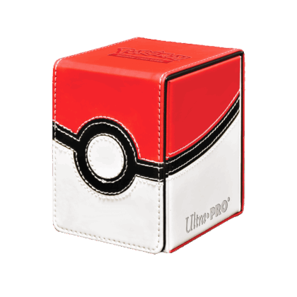 Caja para mazo de cartas "Deckbox Ultra Pro Alcove Flip Box - Pokémon: Pokeball"