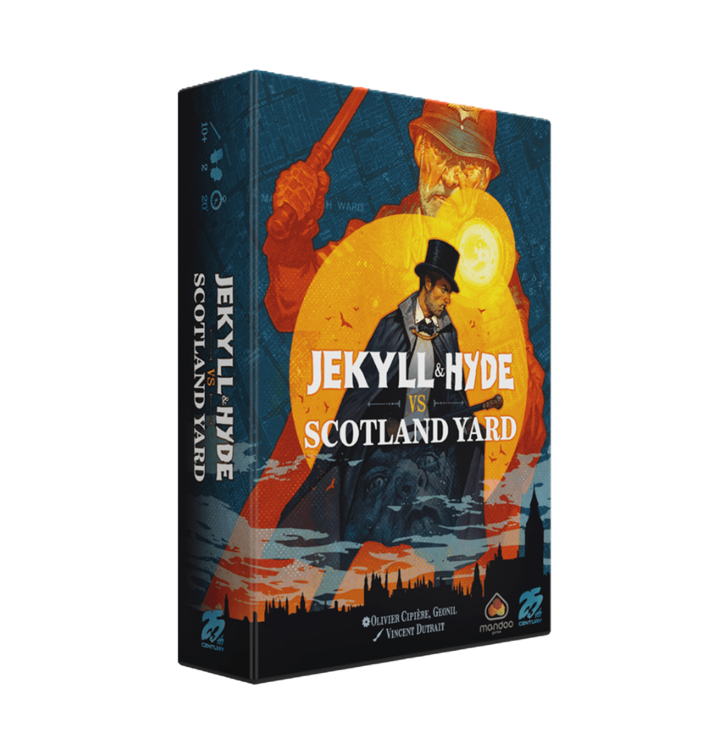 Juego de mesa "Jekyll & Hyde vs Scotland Yard"