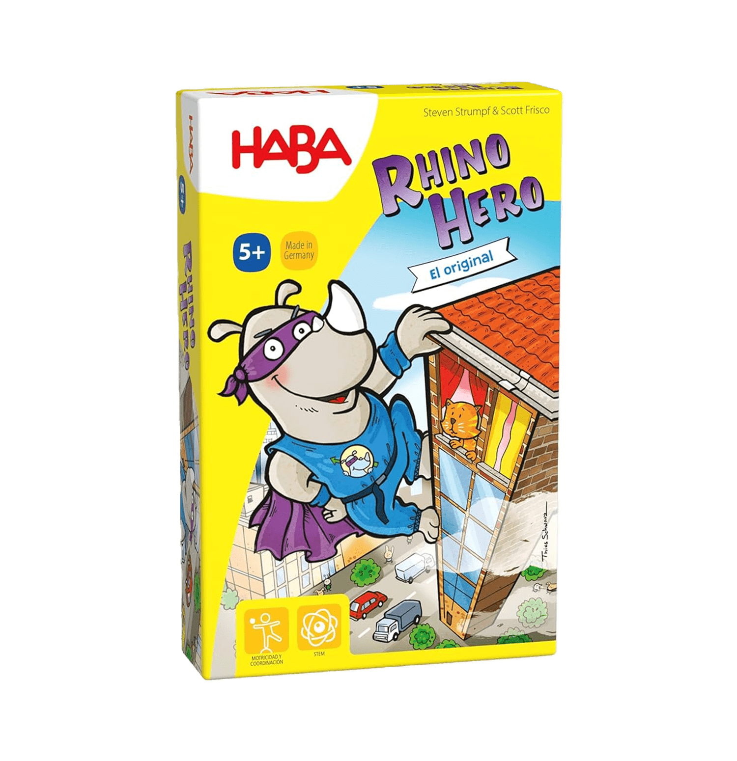 Juego de mesa "Rhino Hero"