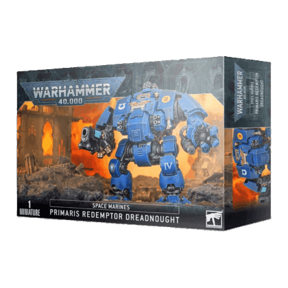 Pack de miniaturas "Warhammer 40000: Space Marines: Primaris Redemptor Dreadnought"