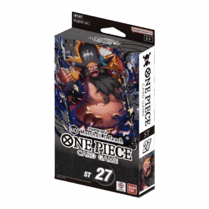 Mazo de cartas "One Piece CG: Starter Deck: BLACK Marshall.D.Teach (ST 27)"