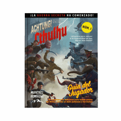 Libro para juego de rol "Achtung! Cthulhu: Guía del Jugador"