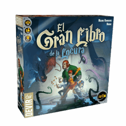 Juego de mesa "El Gran Libro de la Locura"