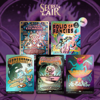 Pack de cartas especiales "MTG Magic: Secret Lair Drop Series - Secret Lair x KEXP: You Are Not Alone - Rainbow Foil Edition"