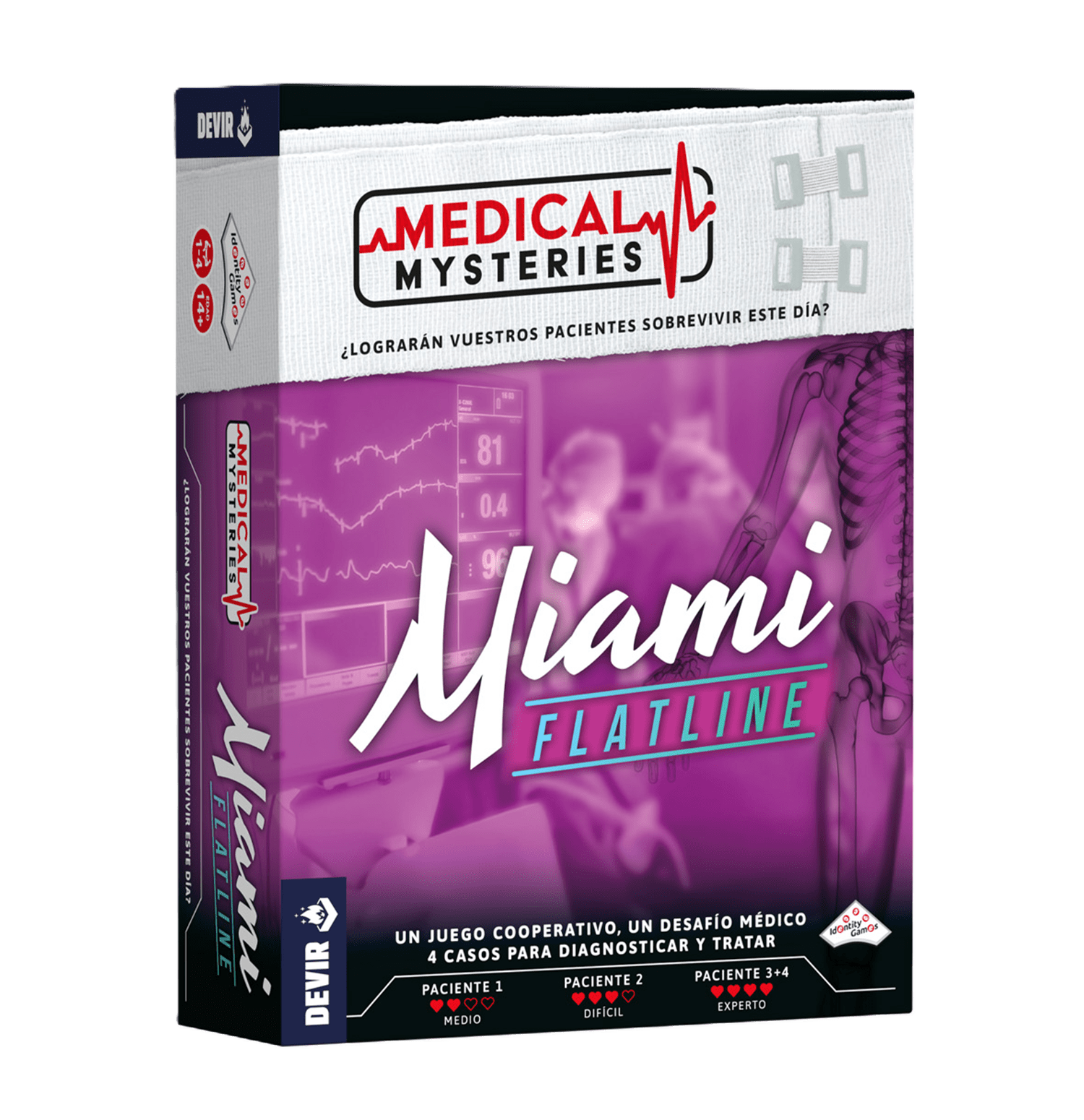 Juego de mesa "Medical Mysteries: Miami"