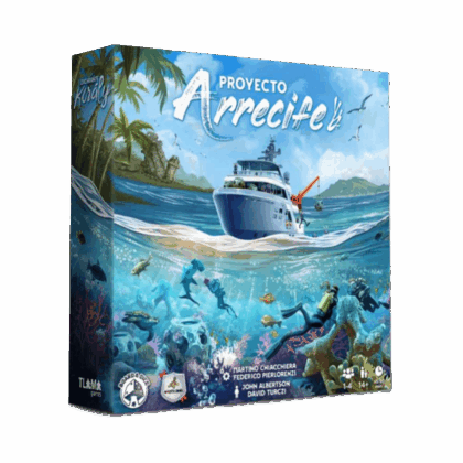 Juego de mesa "Proyecto Arrecife"