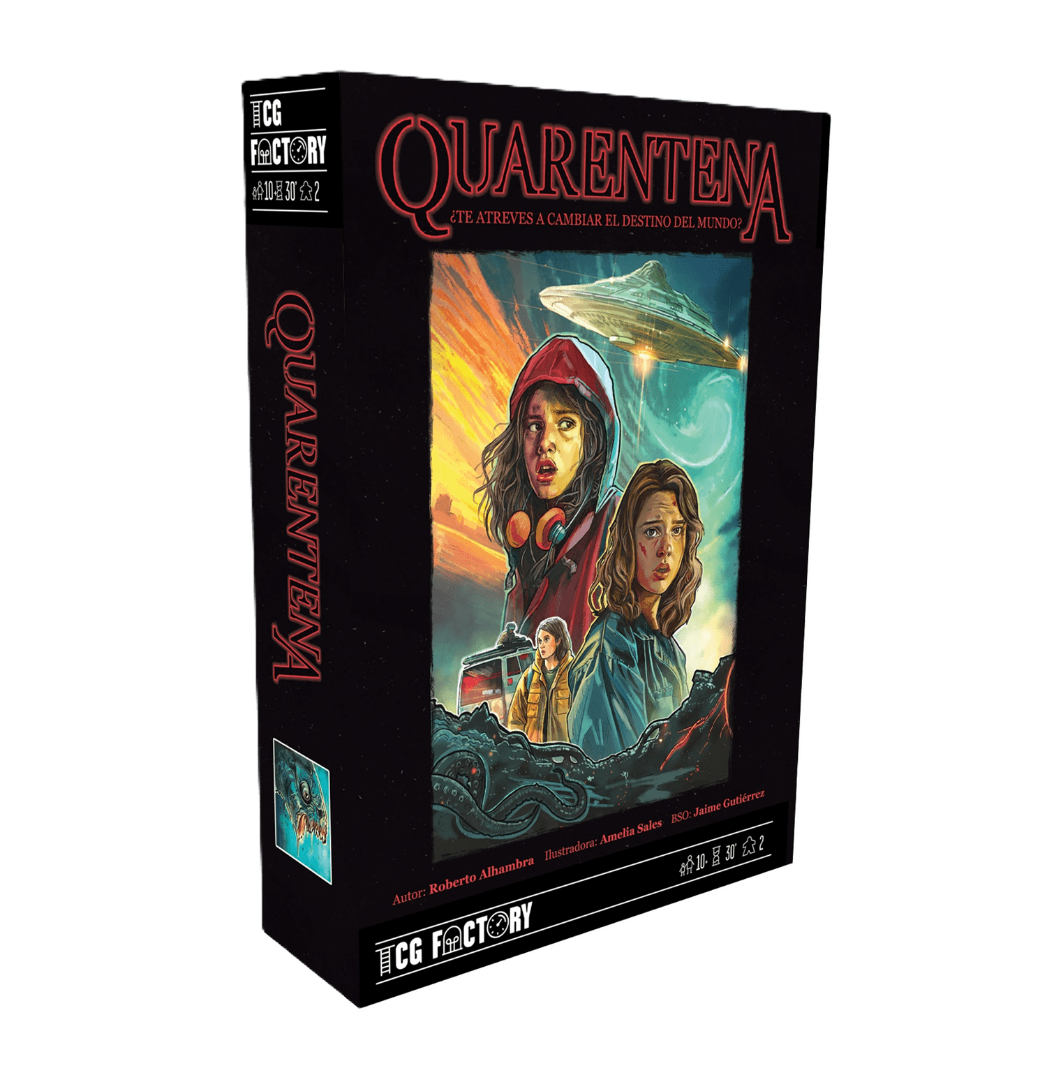 Juego de mesa "Quarentena"