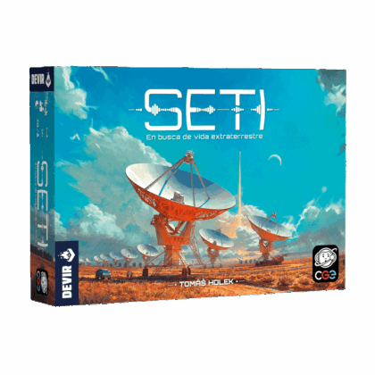 Juego de mesa "SETI: En busca de vida extraterrestre"