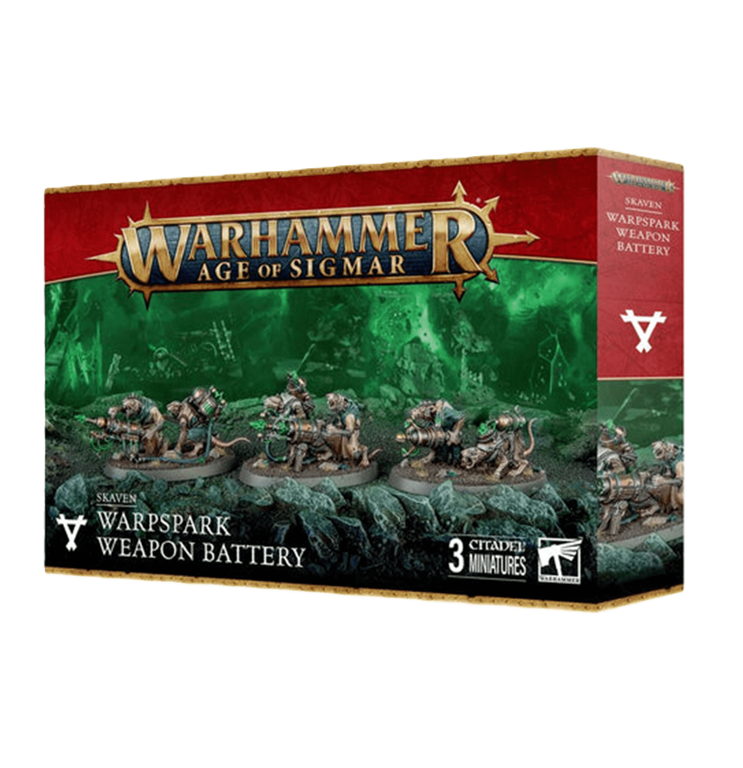 Pack de miniaturas "Age of Sigmar: Skaven: Warpspark Weapon Battery"