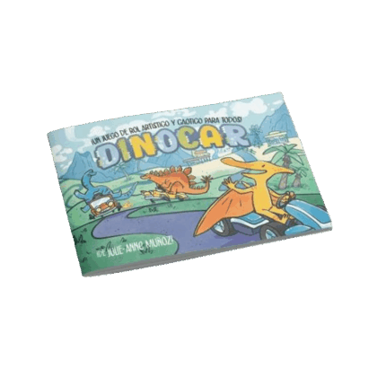 Libro de juego de rol "Dinocar"