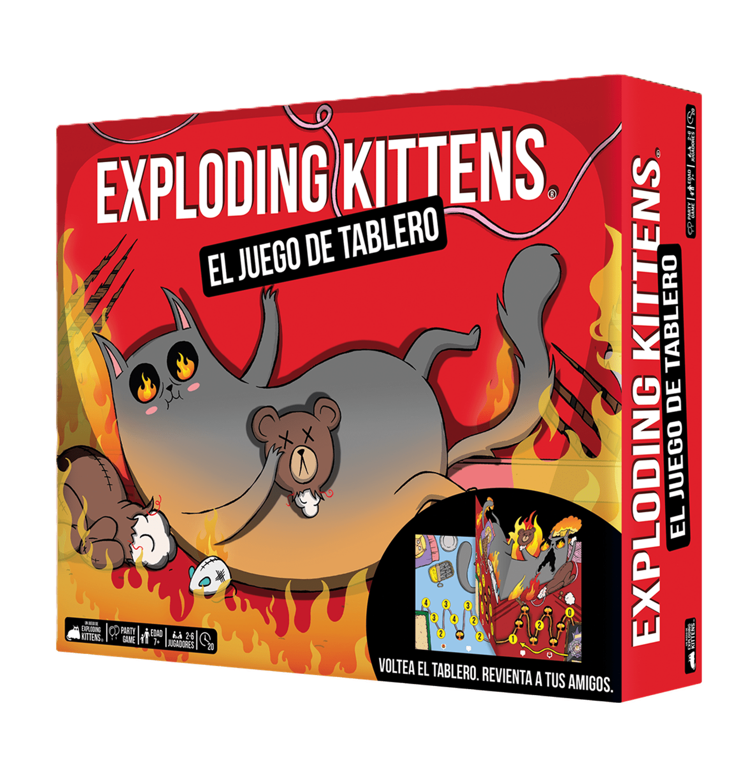 Juego de mesa "Exploding Kittens: El Juego de Tablero"