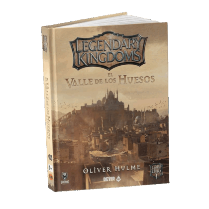 Libro para juego de rol "Legendary Kingdoms 1: El Valle de los Huesos"