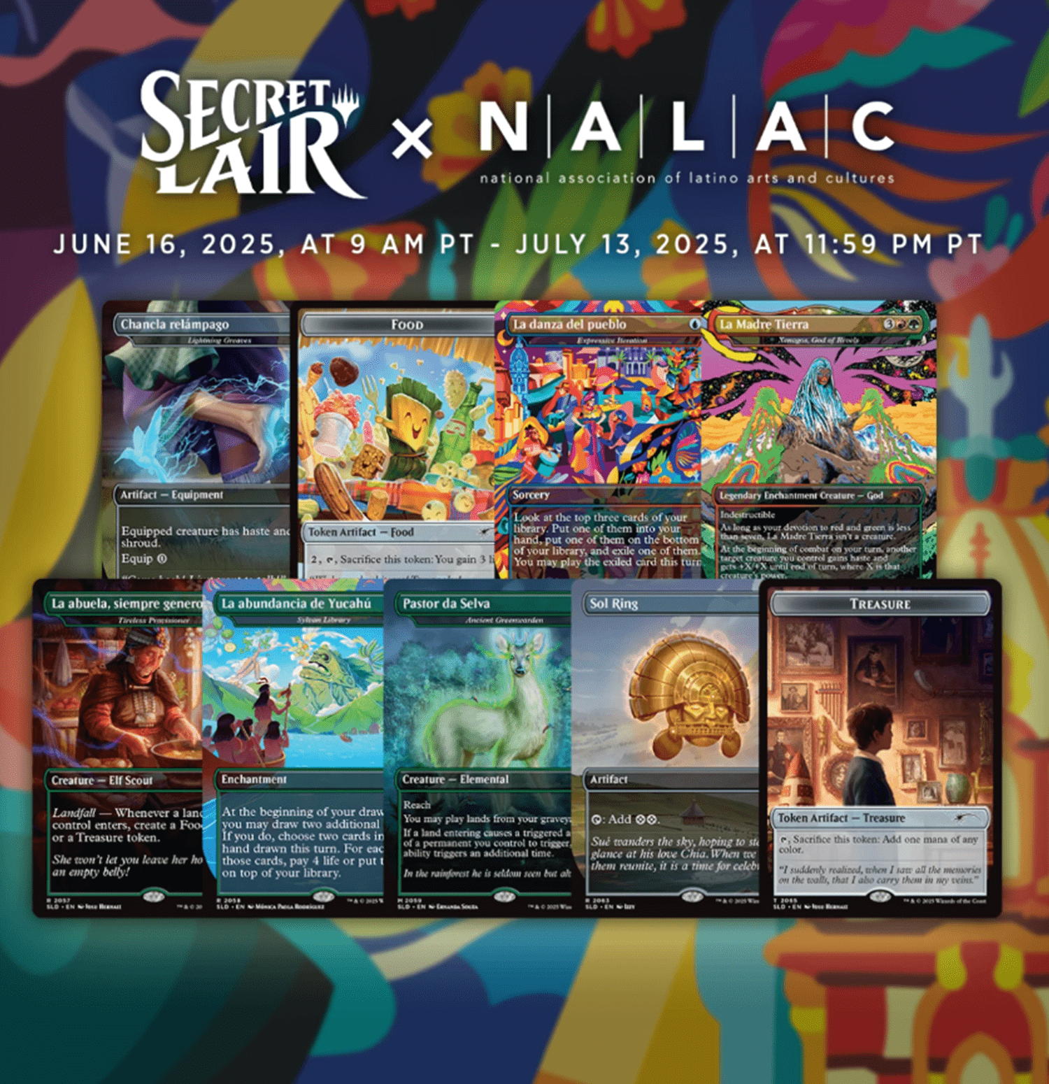 Pack de cartas especiales "MTG Magic: Secret Lair Drop Series - Nuestra Magia (EN)"