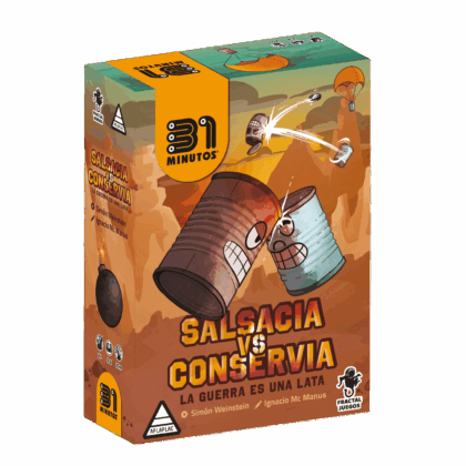 Juego de mesa "Salsacia vs. Conservia"