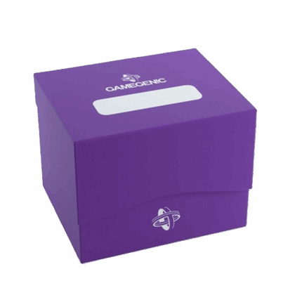 Caja para guardar cartas "Side Holder Gamegenic 100+ XL Purple"