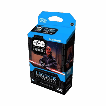 Mazo de cartas "Star Wars: Unlimited: Legends of the Force - Spotlight Deck: Darth Maul"