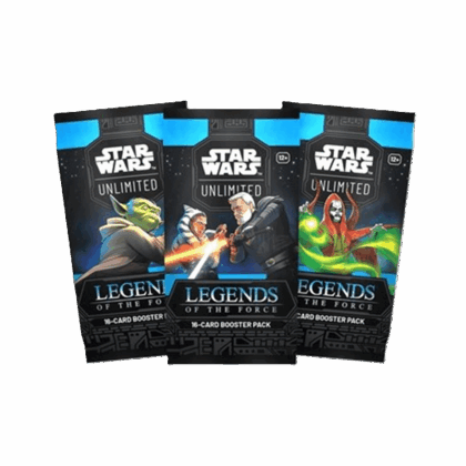 Sobre de cartas "Star Wars: Unlimited: Legends of the Force - Booster"