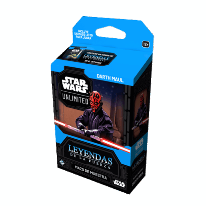 Mazo de cartas "Star Wars Unlimited: Leyendas de la Fuerza - Mazo de muestra: Darth Maul"