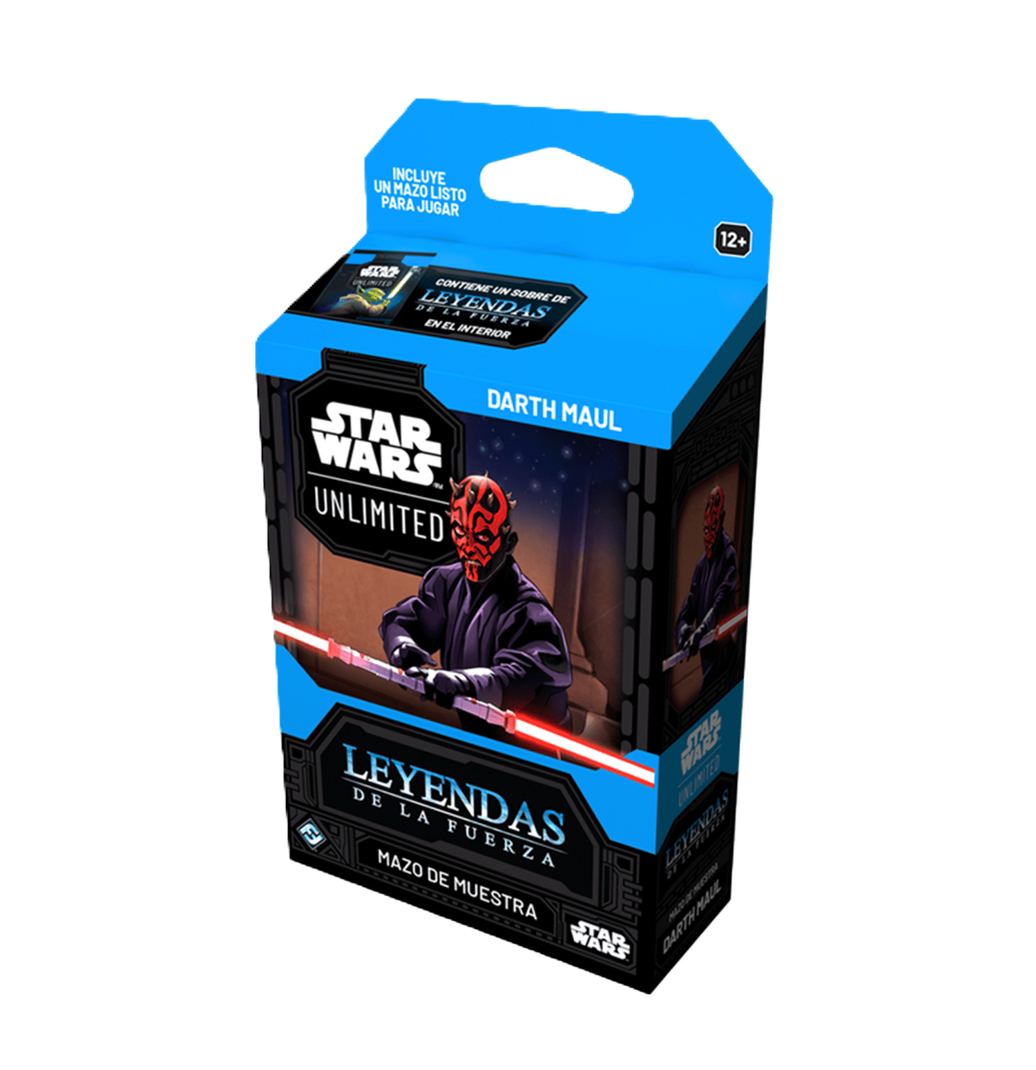 Mazo de cartas "Star Wars Unlimited: Leyendas de la Fuerza - Mazo de muestra: Darth Maul"