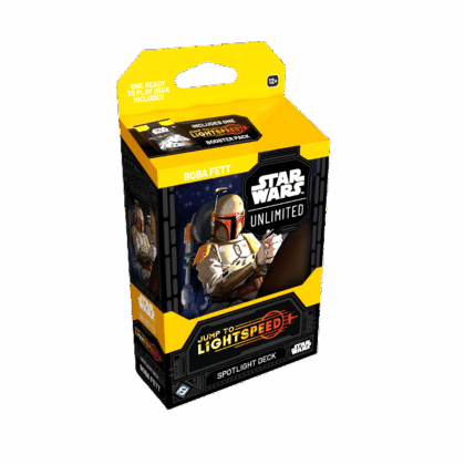 Mazo de cartas "Star Wars: Unlimited: Jump to Lightspeed - Spotlight Deck: Boba Fett"