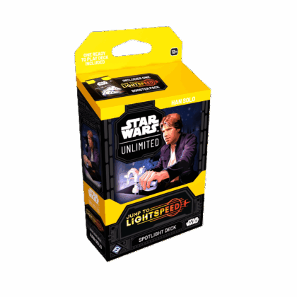 Mazo de cartas "Star Wars: Unlimited: Jump to Lightspeed - Spotlight Deck: Han Solo"