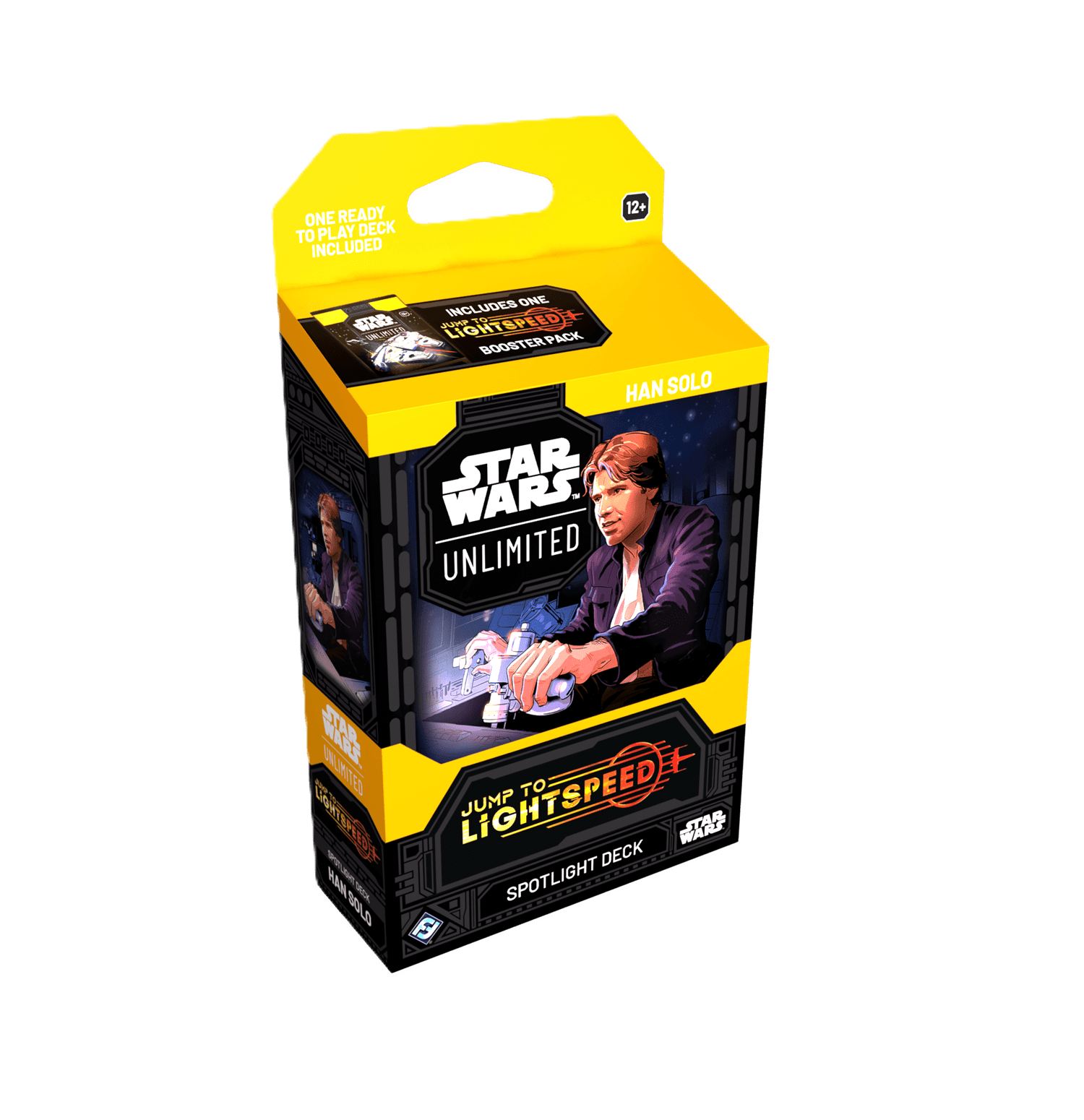 Mazo de cartas "Star Wars: Unlimited: Jump to Lightspeed - Spotlight Deck: Han Solo"