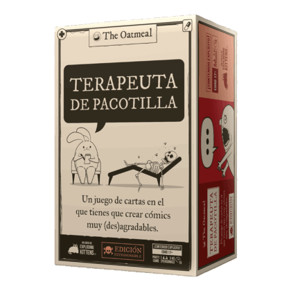 Juego de mesa "Terapeuta de Pacotilla"