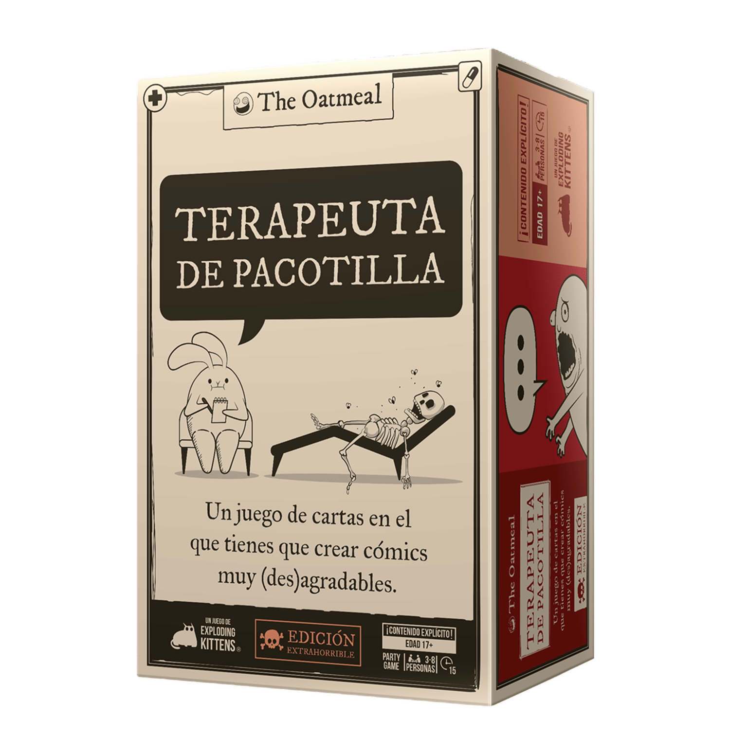Juego de mesa "Terapeuta de Pacotilla"