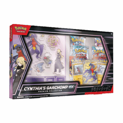 Pack especial de "Pokémon TCG: Cynthia's Garchomp ex Premium Collection"