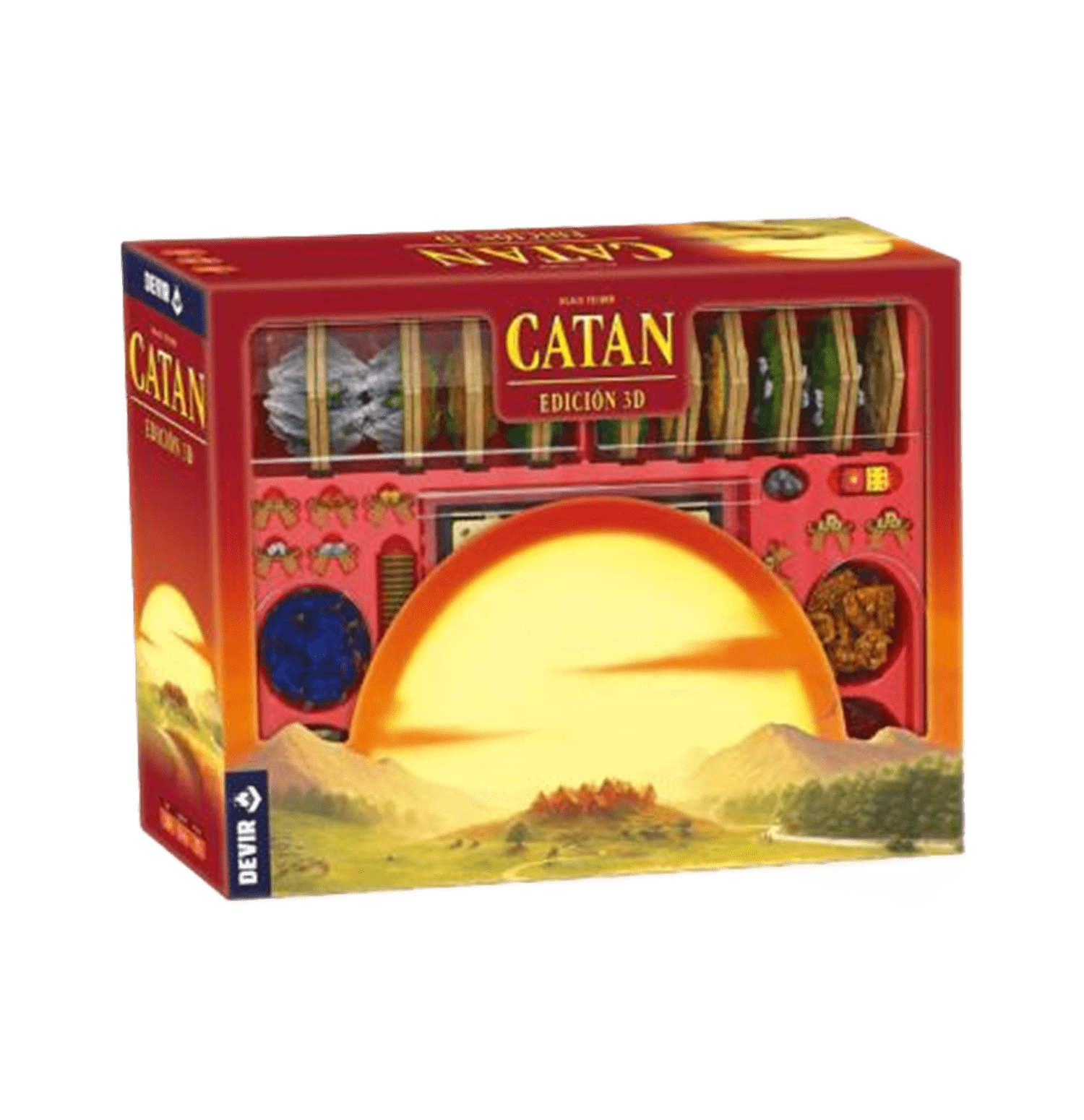 Juego de mesa "Catan 3D"