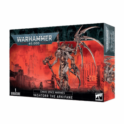 Pack de miniaturas "Warhammer 40000: Chaos Space Marines: Vashtorr The Arkifane"