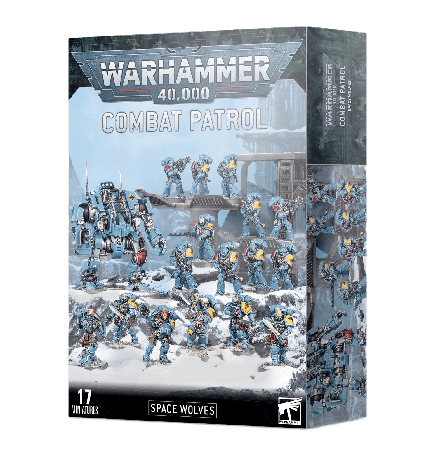 Pack de miniaturas "Combat Patrol: Space Wolves"