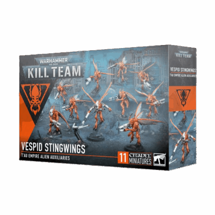 Pack de miniaturas "Warhammer 40000: Kill Team – Vespid Stingwings"