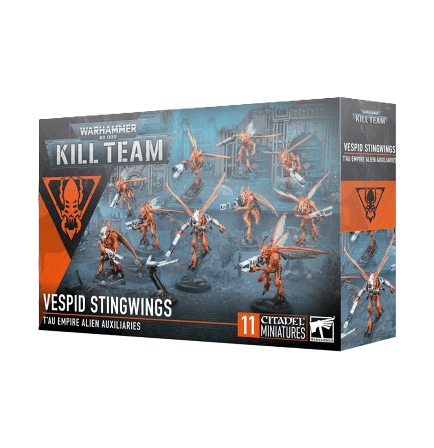 Pack de miniaturas "Warhammer 40000: Kill Team – Vespid Stingwings"
