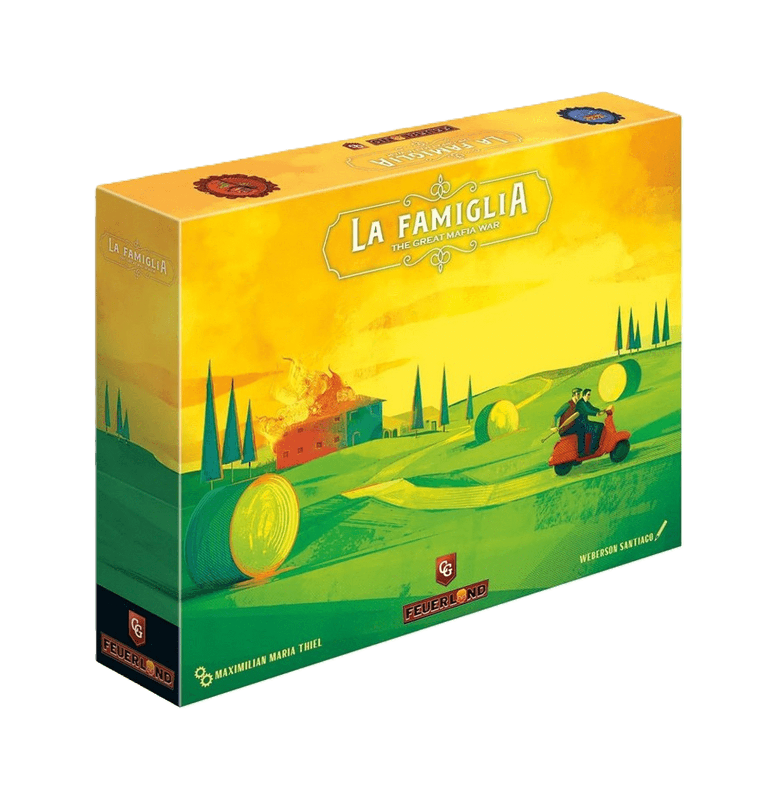 Juego de mesa "La Famiglia: La Gran Guerra de la Mafia"