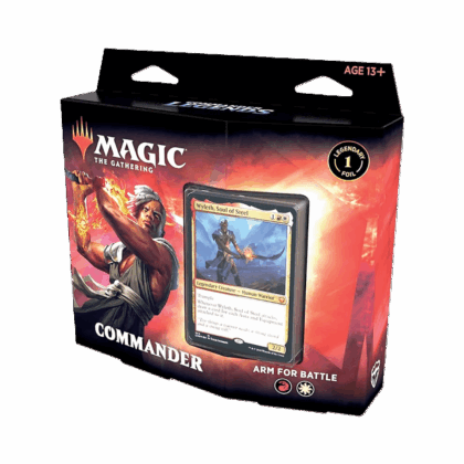 Mazo de cartas "MTG Magic: Commander Legends - Commander Deck: Arm for Battle"