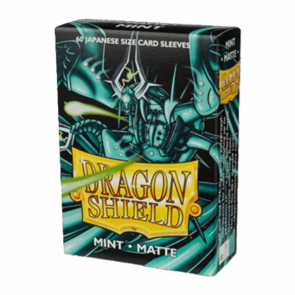 Fundas para cartas "Sleeves Dragon Shield Japanese Matte - Mint - Pack 60"