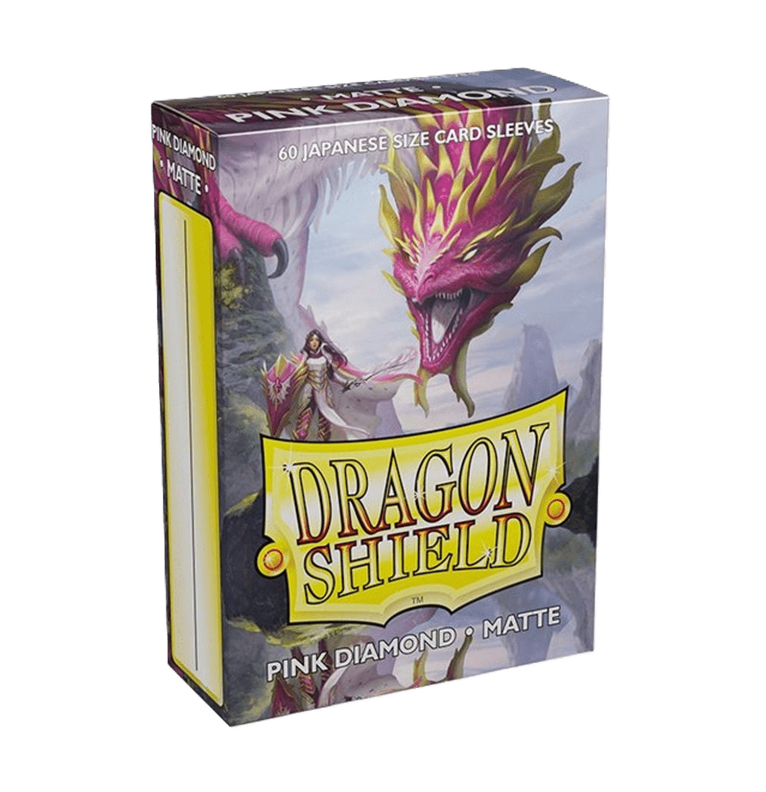 Fundas para cartas "Sleeves Dragon Shield Japanese Matte - Pink Diamond - Pack 60"