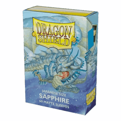 Fundas para cartas "Sleeves Dragon Shield Japanese Matte - Sapphire - Pack 60"