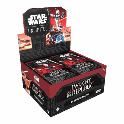 Caja de sobres de cartas "Star Wars: Unlimited: Twilight of the Republic - Booster Box"